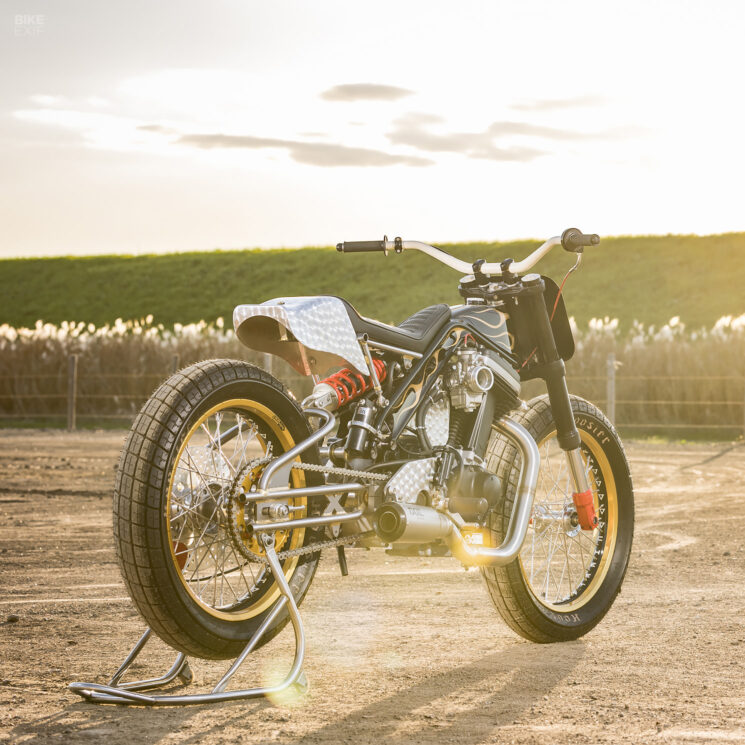 Buell Blast flat tracker by Cheetah, Tokyo, Japan