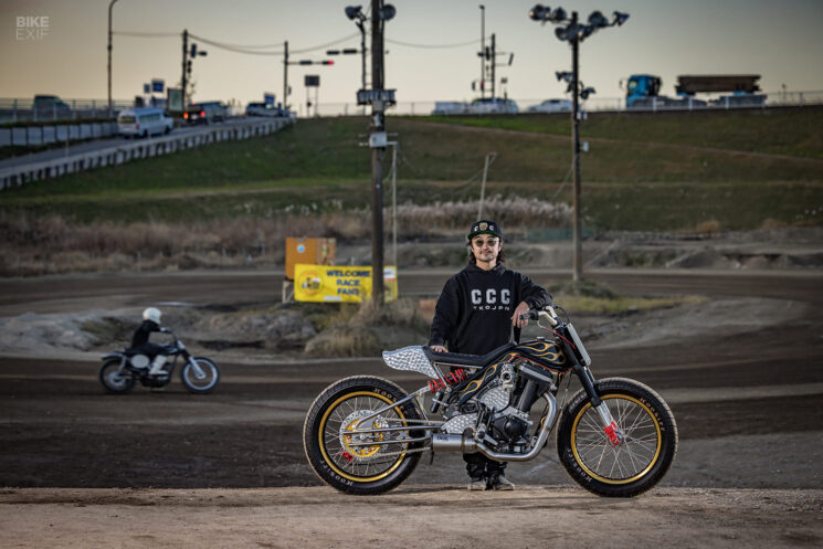 Buell Blast flat tracker by Cheetah, Tokyo, Japan