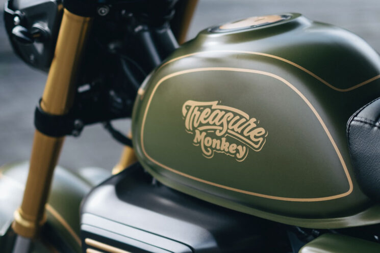 Custom Honda Monkey by Treasure Garage