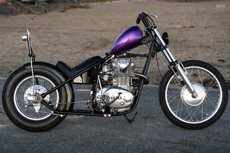 Yamaha XS650 chopper by Mike Dodd