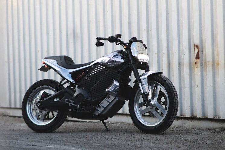 LiveWire S2 Del Mar electric street tracker by SMCO
