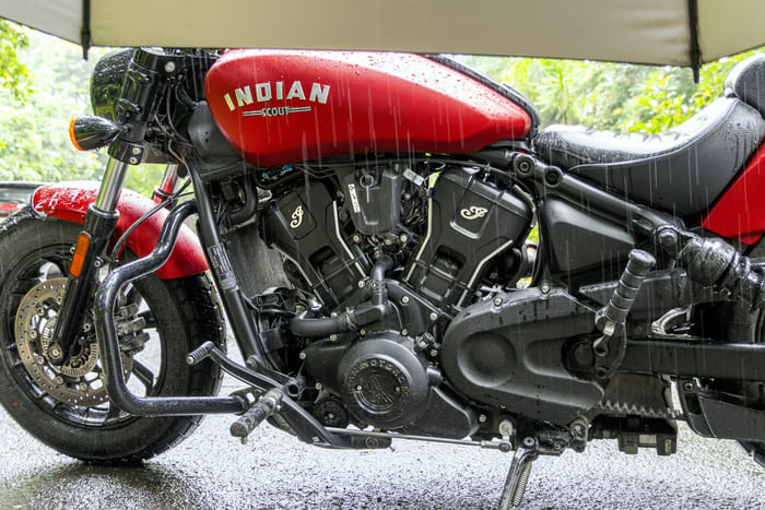 2025 Indian Scout Bobber engiine