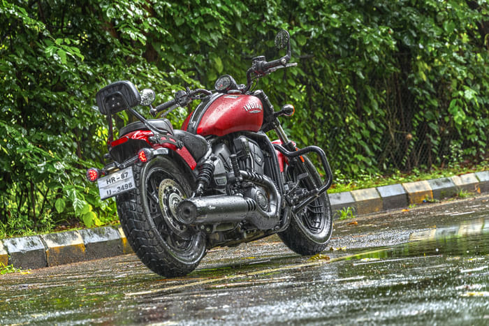 2025 Indian Scout Bobber rear shit