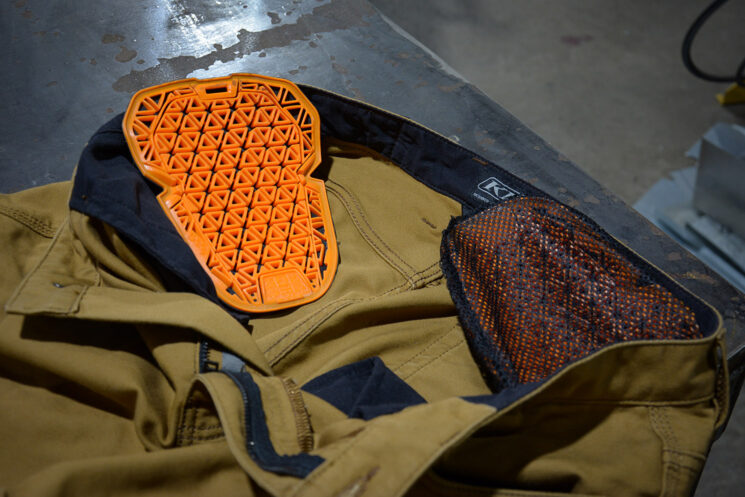 The Klim Outrider motorcycle pant is a CE-rated armored riding pant for cruisers, dual-sports and more.