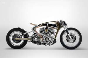 Harley Sportster board tracker by Krom Works