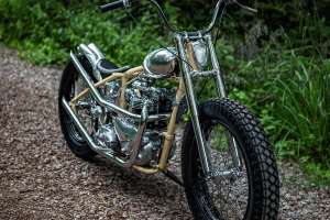 Triumph chopper by Robbie Palmer for Born Free Peoples Champ