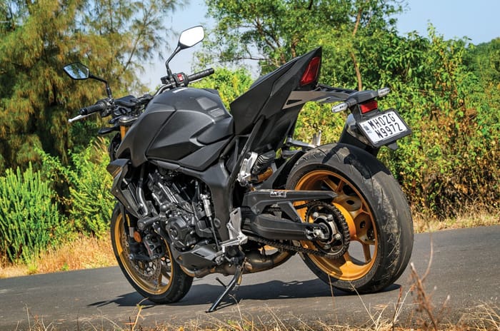 Honda CB1000 Hornet SP rear left static on road