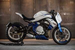 Custom Kawasaki ER6n from Duke Motorcycles