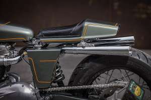 1965 Triumph TR6 café racer by Heiwa MC